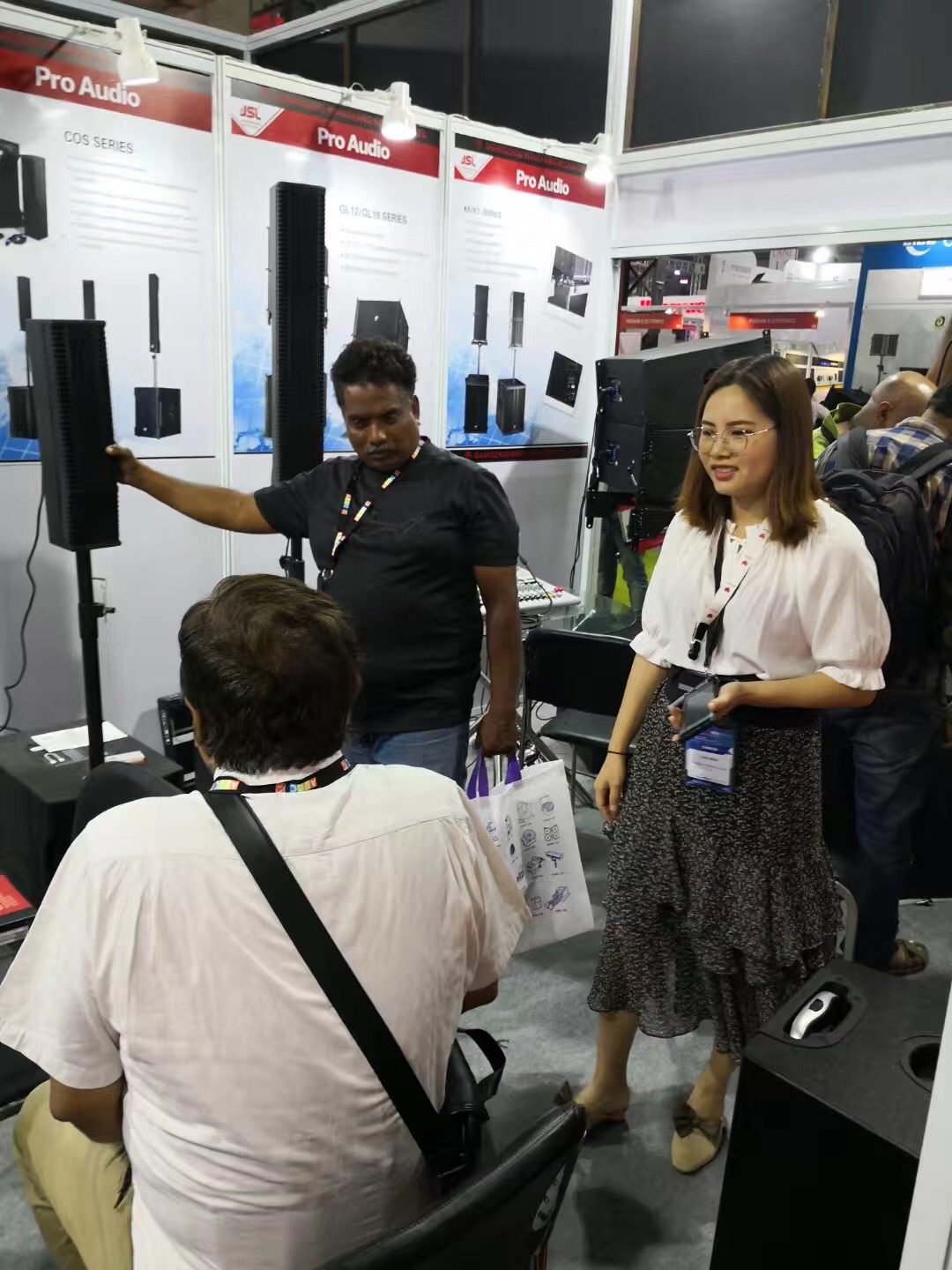 JSL深夜福利在线播放音响出席印度孟买PALM Expo India 2019