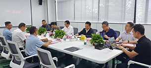 德州市天衢新区党工委副书记、管委会主任王大山等一行到我司-广东万昌科技实业有限公司参观考察